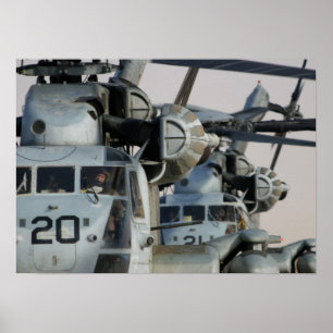 CH-53 Super Stallion Helikopters Poster