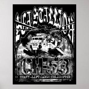 CH-53 Zee Stallion Poster