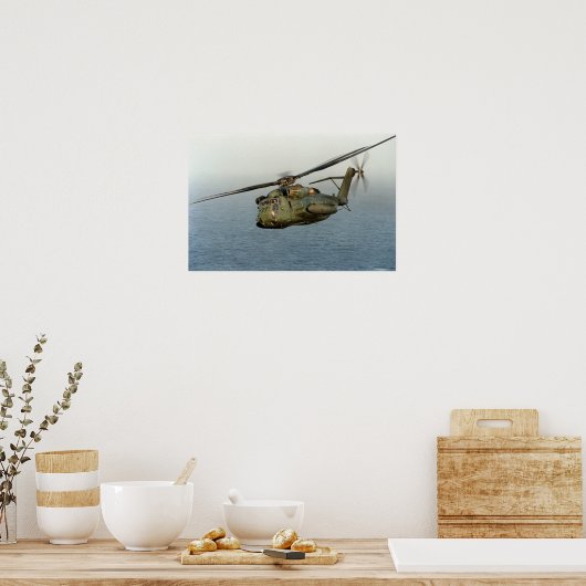 CH-53 Zee Stallion Poster (Keuken)