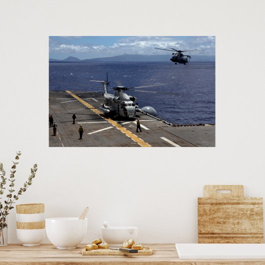 CH-53D A Zee Stallion Poster (Keuken)