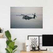 CH-53D Zee Stallion Poster (Thuiskantoor)