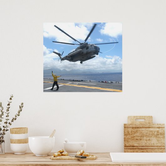 CH-53D Zee Stallion Poster (Keuken)