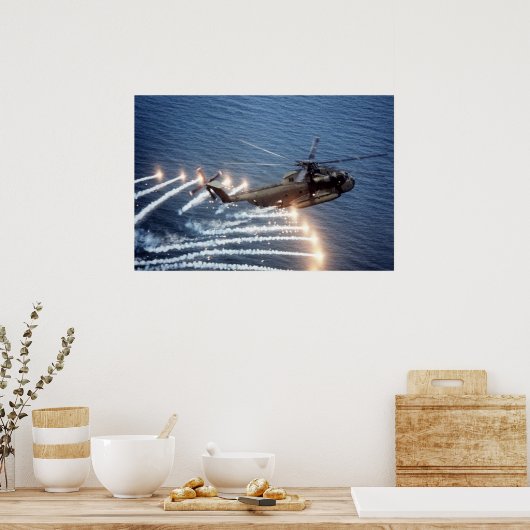 CH-53D Zee Stallion Poster (Keuken)
