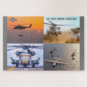 CH-53E SUPER HENGST (20x30 INCH) Legpuzzel