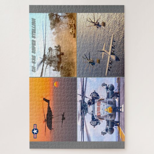 CH-53E SUPER HENGST (20x30 INCH) Legpuzzel (Verticaal)