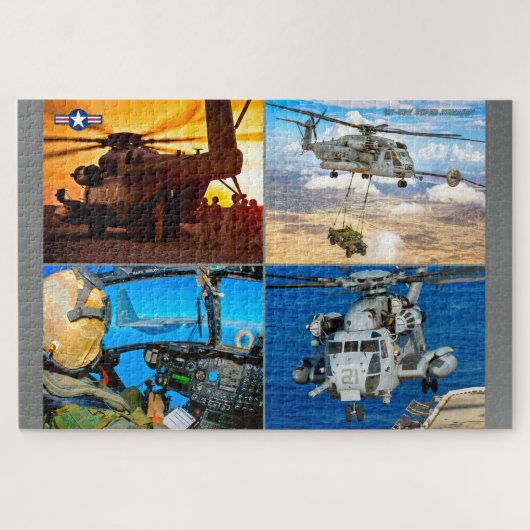 CH-53E SUPER HENGST (20x30 INCH) Legpuzzel (Horizontaal)