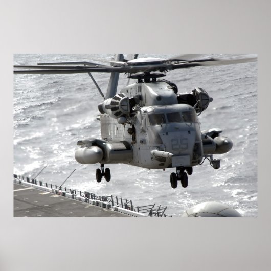 CH-53E super Hengst Poster (Voorkant)