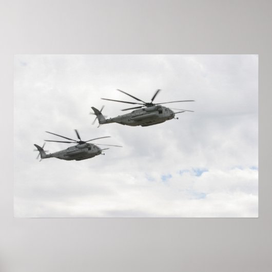 CH-53E super Hengsten Poster (Voorkant)