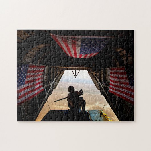 CH-53E SUPER STALLION - FLAG (11x14 INCH) Legpuzzel (Horizontaal)