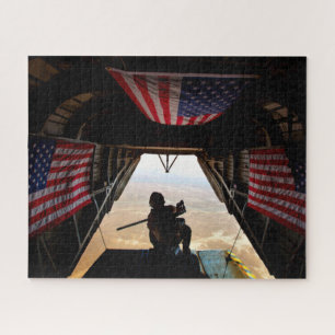 CH-53E SUPER STALLION - FLAG (16x20 INCH) Legpuzzel