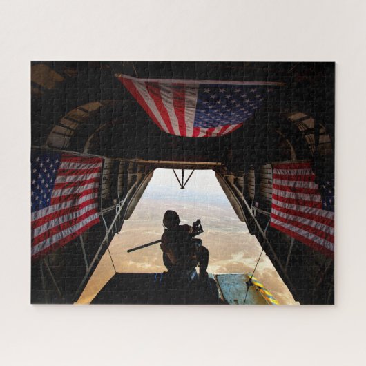 CH-53E SUPER STALLION - FLAG (16x20 INCH) Legpuzzel (Horizontaal)