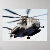 CH-53E Super Stallion Helicopter Poster (Voorkant)