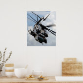 CH-53E Super Stallion Helicopter Poster (Keuken)