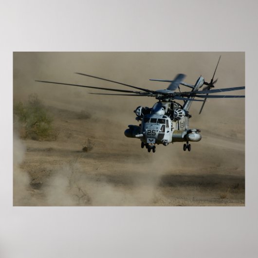 CH-53E Super Stallion Poster (Voorkant)