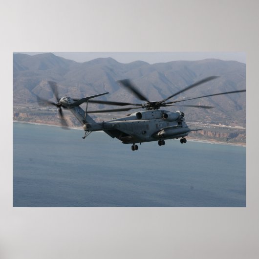 CH-53E Super Stallion Poster (Voorkant)