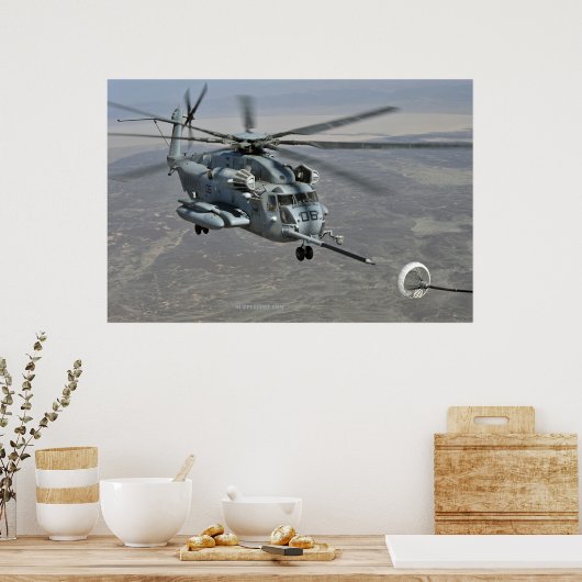 CH-53E Super Stallion Poster (Keuken)