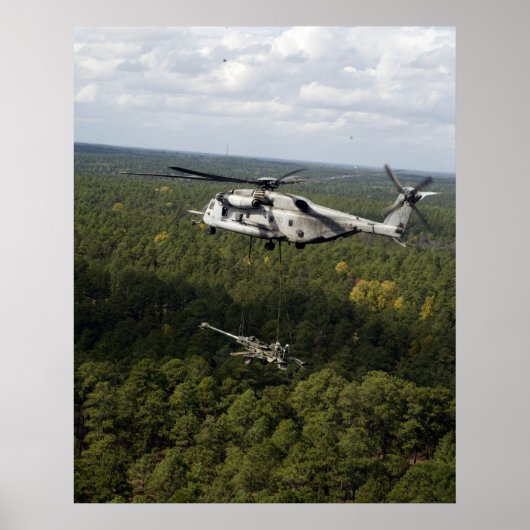 CH-53E Super Stallion Poster (Voorkant)