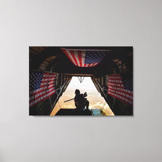 CH-53E SUPERSTALLION 24x36 Canvas Afdruk (Voorkant)
