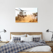 CH-53E SUPERSTALLION 24x36 Canvas Afdruk (Insitu (Slaapkamer))