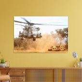 CH-53E SUPERSTALLION 24x36 Canvas Afdruk (Insitu (Woonkamer))