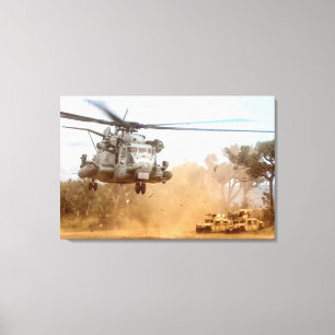 CH-53E SUPERSTALLION 24x36 Canvas Afdruk