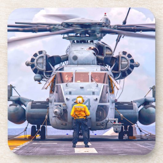 CH-53E SUPERSTALLION BIER ONDERZETTER (Voorkant)