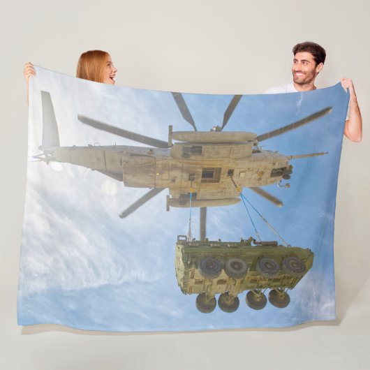 CH-53E SUPERSTALLION FLEECE DEKEN (In situ)