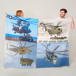 CH-53E SUPERSTALLION FLEECE DEKEN