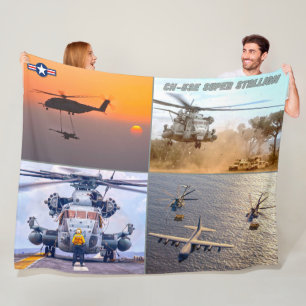 CH-53E SUPERSTALLION FLEECE DEKEN