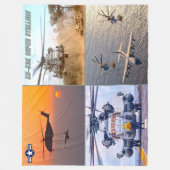 CH-53E SUPERSTALLION FLEECE DEKEN (Voorkant)