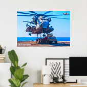 CH-53E SUPERSTALLION POSTER (Thuiskantoor)