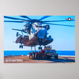 CH-53E SUPERSTALLION POSTER