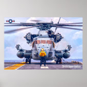 CH-53E SUPERSTALLION POSTER (Voorkant)