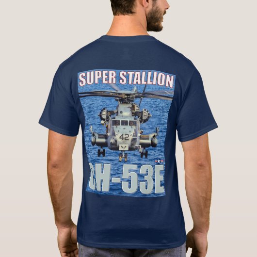 CH-53E SUPERSTALLION T-SHIRT (Achterkant)