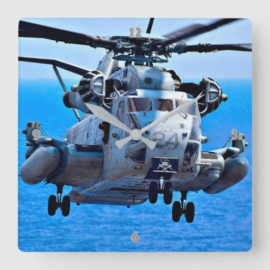 CH-53E SUPERSTALLION VIERKANTE KLOK (Voorkant)