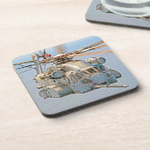CH-53K KIJKSTALLION BIER ONDERZETTER (Linkerzijde)