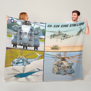 CH-53K KIJKSTALLION FLEECE DEKEN