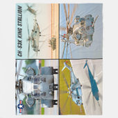 CH-53K KIJKSTALLION FLEECE DEKEN (Voorkant)