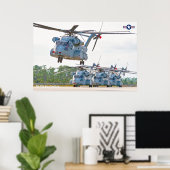 CH-53K KIJKSTALLION POSTER (Thuiskantoor)