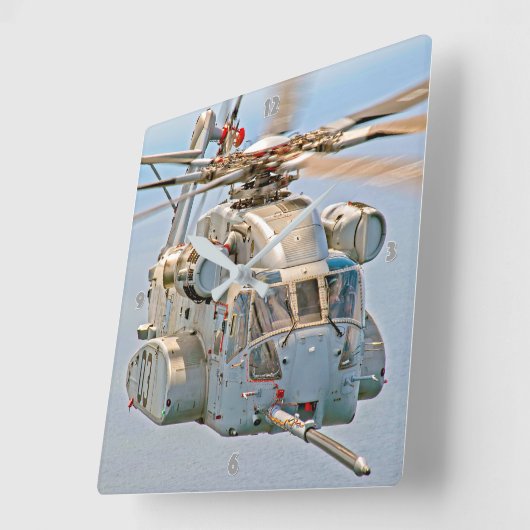 CH-53K KIJKSTALLION VIERKANTE KLOK (Hoek)