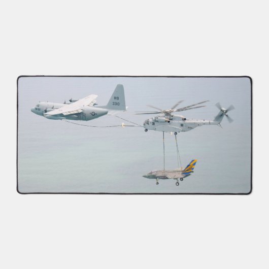 CH-53K KONINGSHENGST en KC-130J SUPER TANKER Bureaumat (Voorkant)