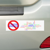 CH-Bumpersticker stoppen Bumpersticker (Op auto)