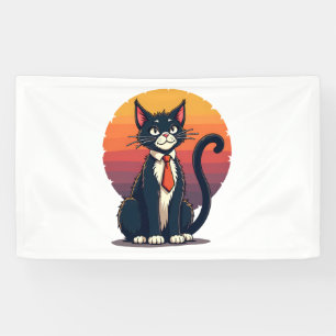 Ch Ch Ch Meow Meow Enge Halloween Kostuum Cat T-S Spandoek