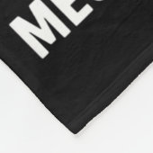 Ch Ch Ch Meow Meow Kat Mask Grappig Halloween Kat Fleece Deken (Hoek)