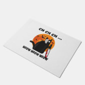 Ch Ch Ch Meow Meow Meow Funny Cat Deurmat (Schuin)