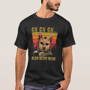 Ch Ch Meow Meow Scary Vrijdag Costume Halloween T-shirt