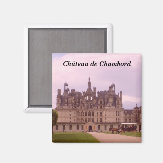 Ch � Chambord - Magneet (Voorkant / Achterkant)