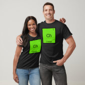 Ch - Chicago Grappig Chemie Element Symbool T-shir T-shirt (Unisex)