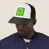 Ch - Chicago Grappig Chemie Element Symbool T-shir Trucker Pet (In situ)