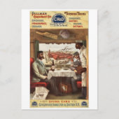 CH&D Pullman-restauratiewagen 1894 Briefkaart (Voorkant)